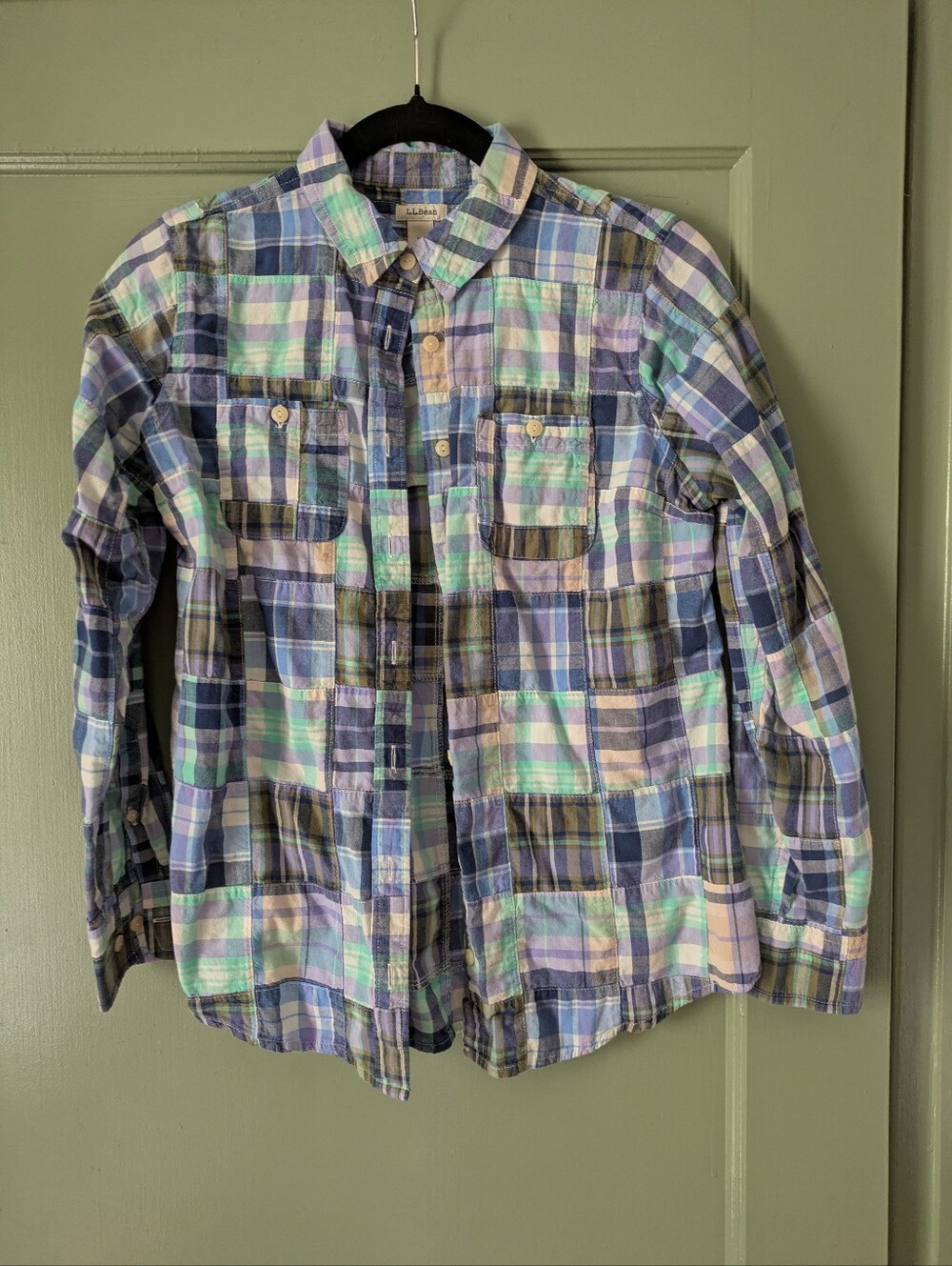 L.L. Bean Madras Buttondown Shirt